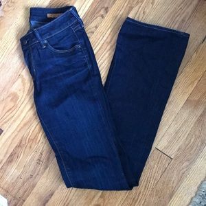 Sebastian McCall Bootleg Dark Denim jeans Size 25